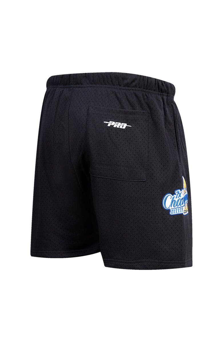PRO STANDARD Men's Pro Standard Black Golden State Warriors City Scape Mesh Shorts, Alternate, color, Black
