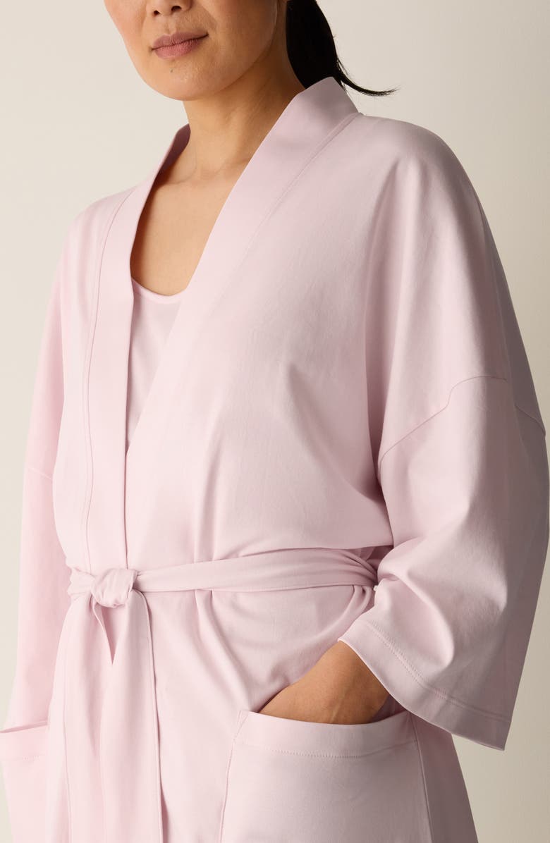 Eileen Fisher Organic Cotton Robe, Alternate, color, Crystal Pink