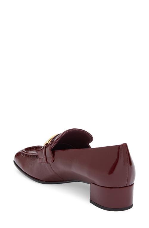 Jeffrey Campbell Book Smart Bit Loafer Pump In Brown