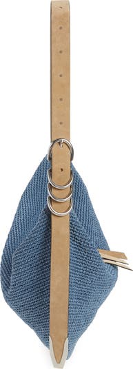 Spire Straw Hobo Bag