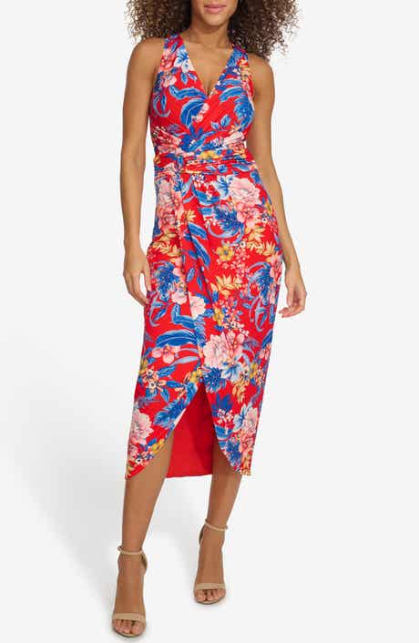 Siena Ruched Midi Dress