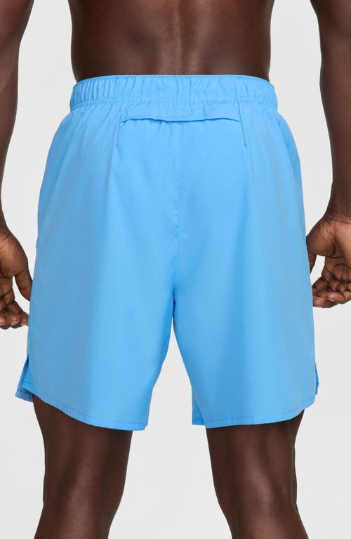 Nike Dri-fit Challenger Athletic Shorts In Blue