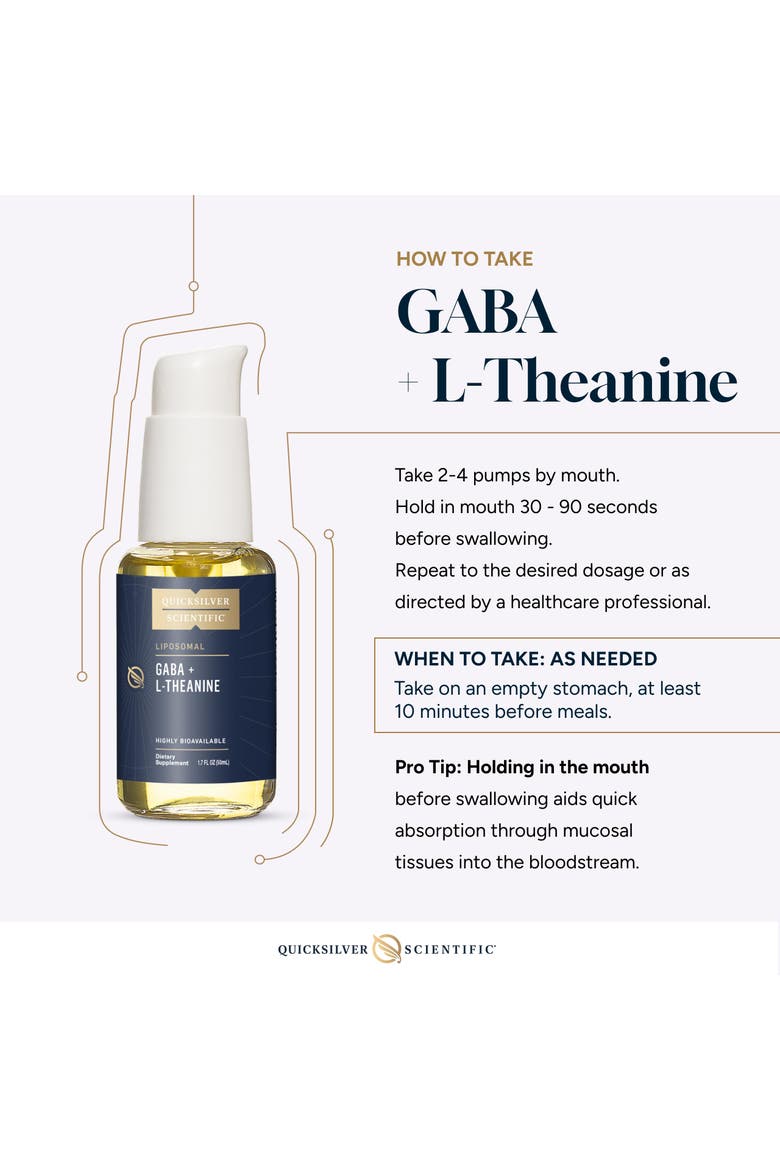 Liposomal GABA and L Theanine Supplement, Alternate, color, None