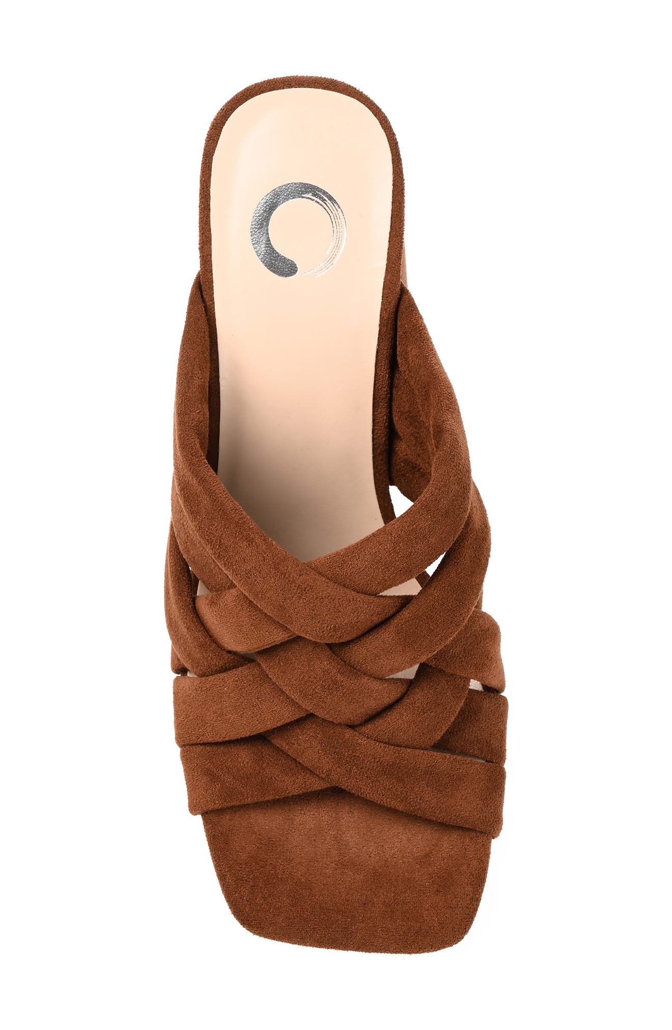 Dorisa Braided Sandal, Alternate, color, BROWN