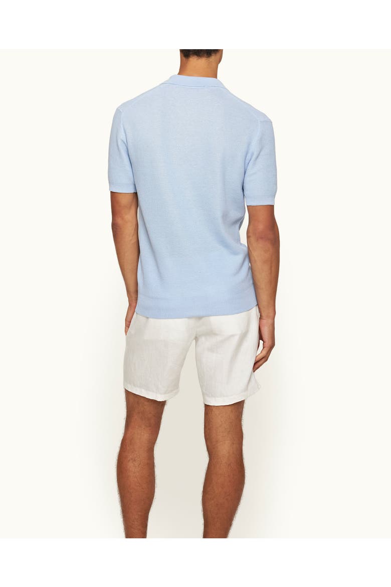 Norwich Lino Tailored Fit Smart Italian Linen Shorts, Alternate, color, WHITE SAND