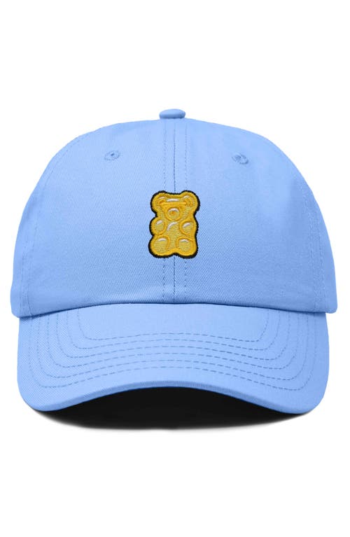 DALIX DALIX YELLOW GUMMY EMBROIDERED DAD CAP 