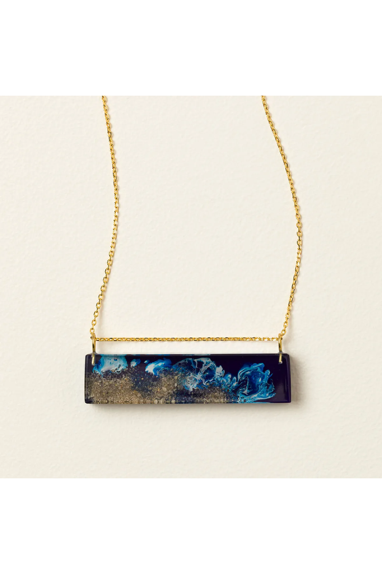 Find Me in the Ocean Necklace, Alternate, color, Multi