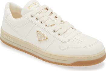 Prada Downtown Leather Sneaker (Women) | Nordstrom