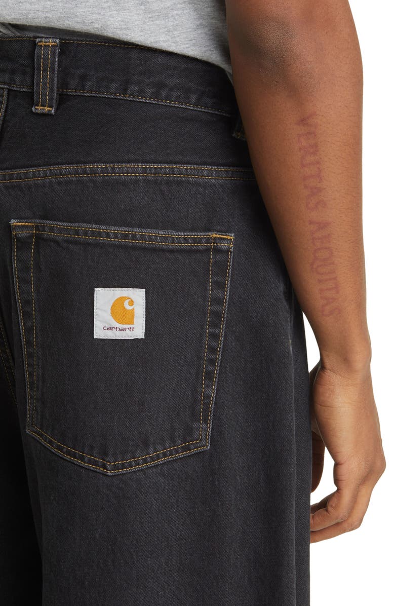 Carhartt Work In Progress Brandon Stonewashed Loose Fit Straight Leg Jeans, Alternate, color, 