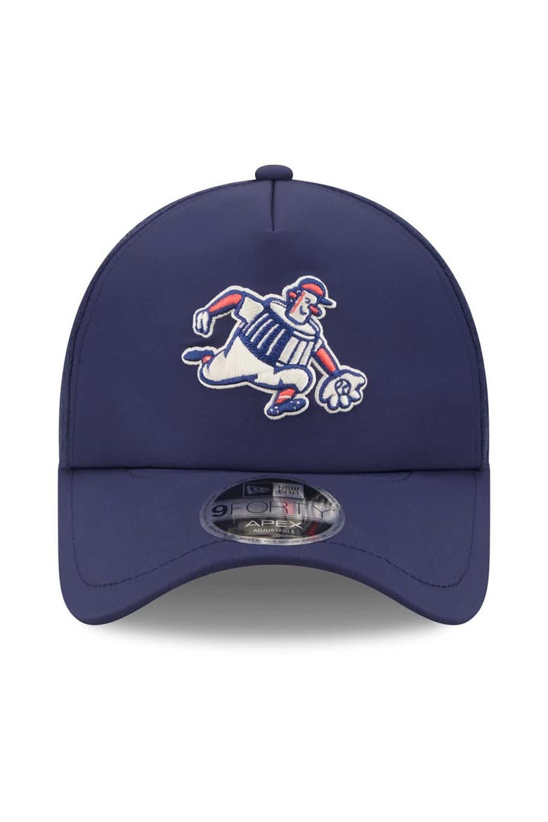 Men's New Era Navy Milwaukee Brewers 2026 City Connect Apex 9FORTY Adjustable Hat, Alternate, color, Navy