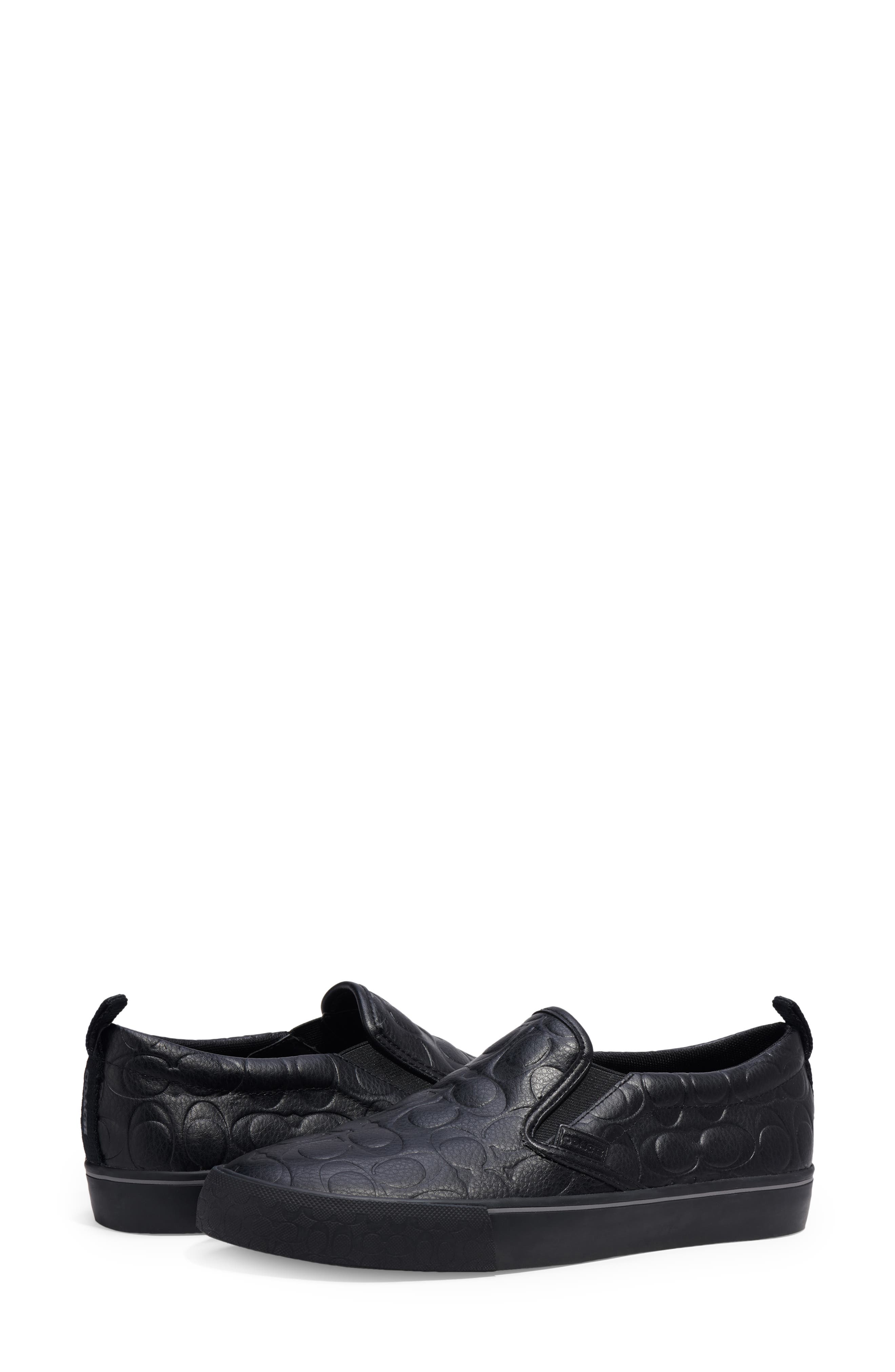 COACH Signature Slip-On Skate Sneaker, Alternate, color, 