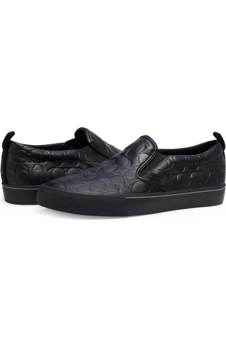 COACH Signature Slip-On Skate Sneaker, Alternate, color,