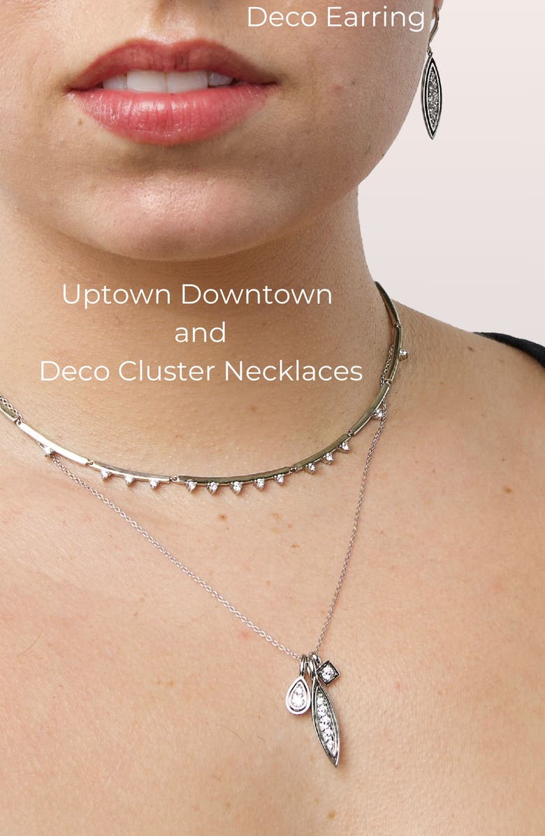 Seed2Stone Uptown/Downtown Choker Necklace, Alternate, color, Silver
