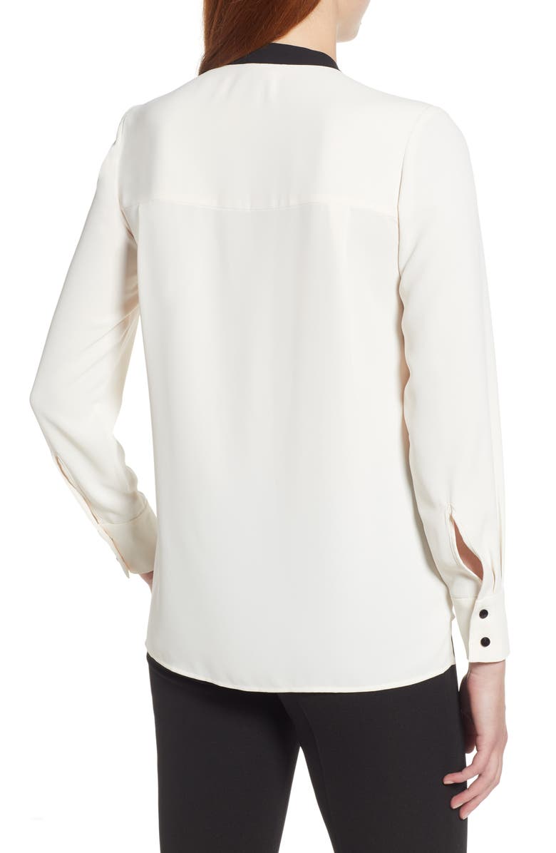ZDNU ANNE KLEIN NEW YORK Anne Klein New York Bow Blouse, Alternate, color,