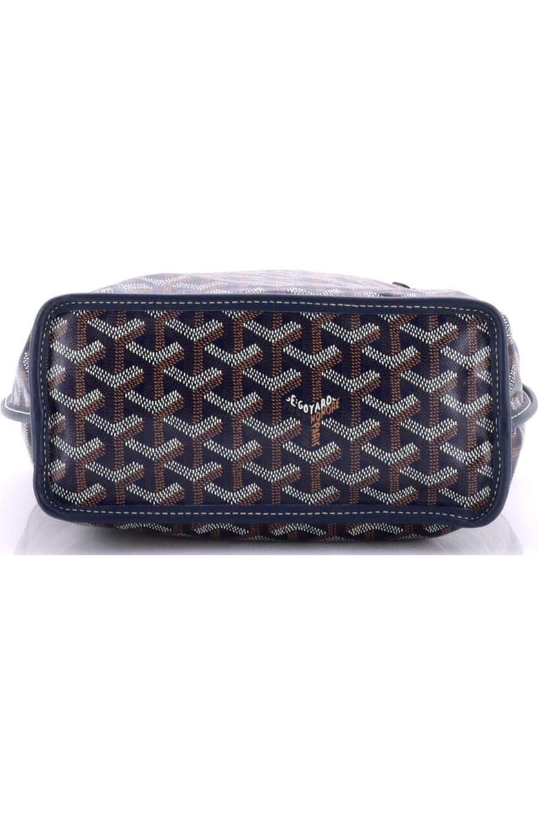 Pre-Owned Goyard Anjou Reversible Tote Coated Canvas Mini, Alternate, color, Blue