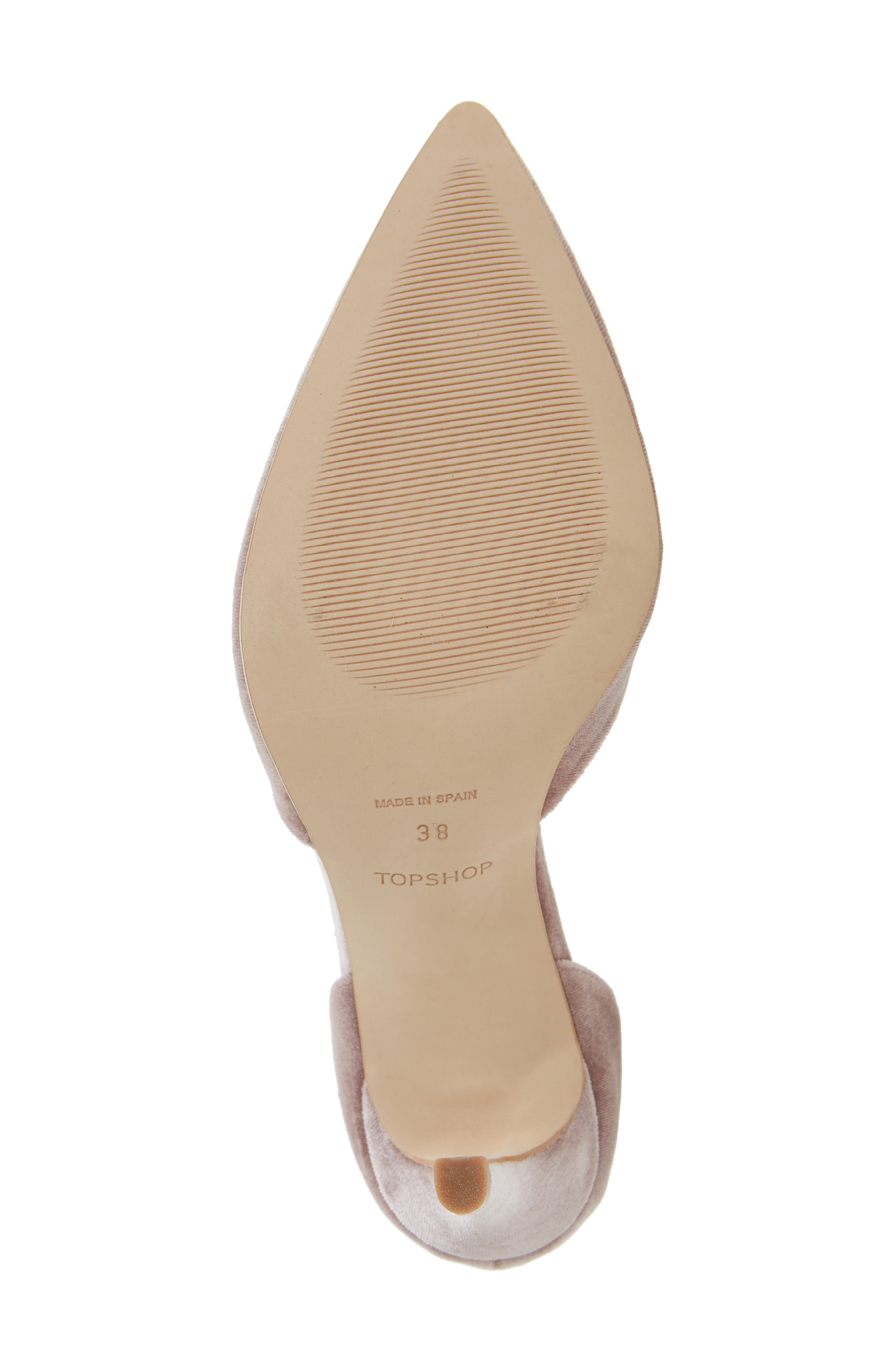 Graceful Ankle Tie d'Orsay Pump, Alternate, color, NUDE