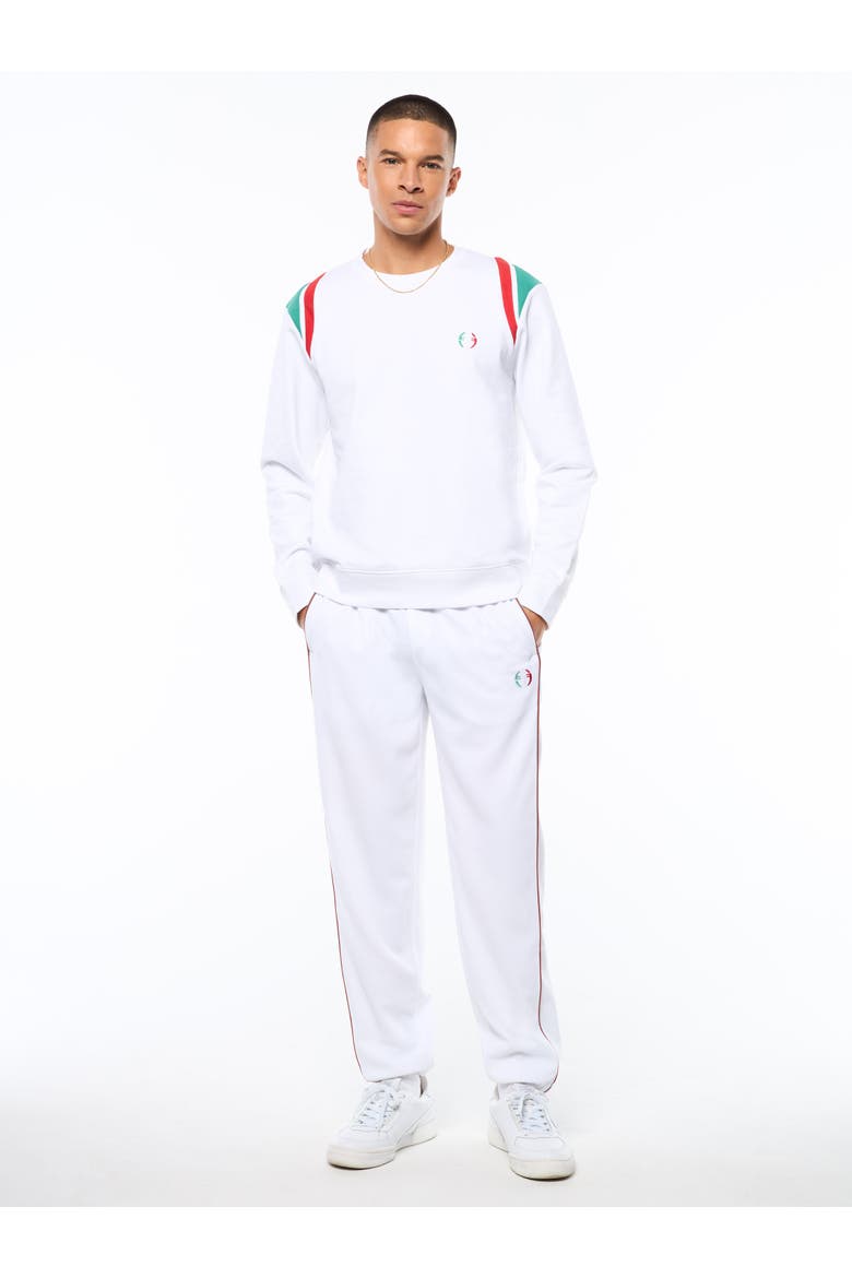 Eredita Crewneck, Alternate, color, BRILLIANT WHITE