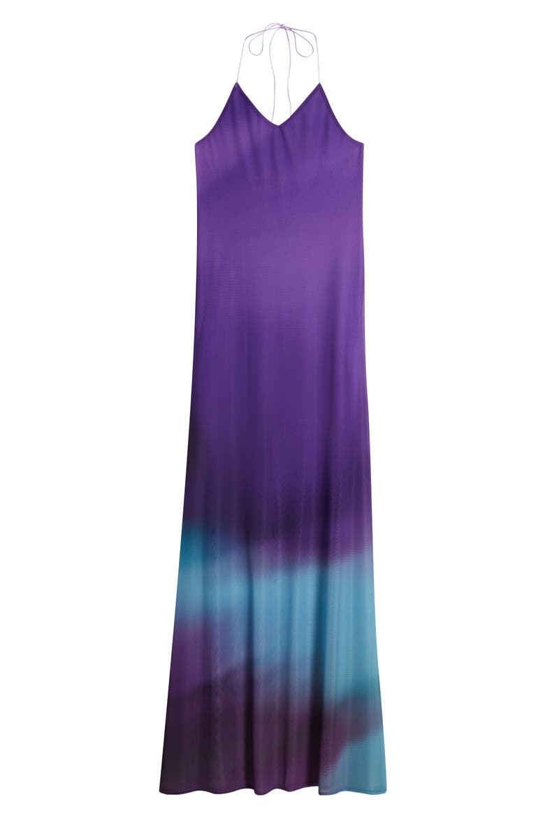 Balita Mesh Maxi Dress, Alternate, color, LILAC