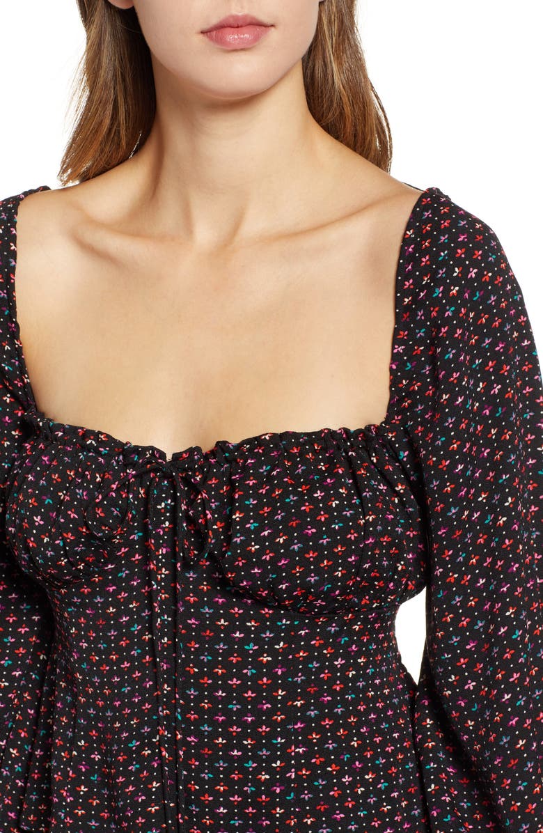 AFRM Isadora Corset Top, Alternate, color, Multi Geo