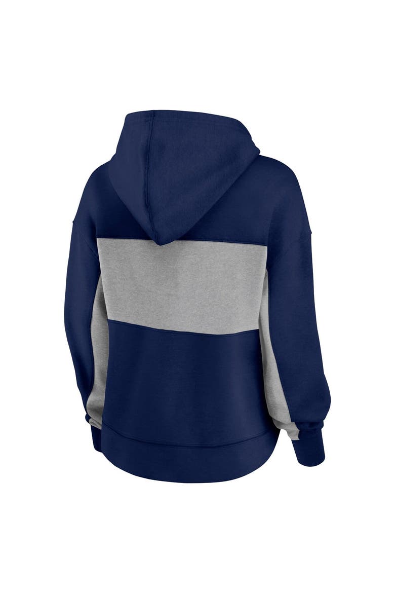 Women's Fanatics Navy New York Yankees Filled Stat Sheet Pullover Hoodie, Alternate, color, Navy