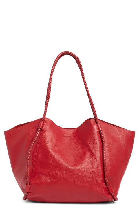 Zila Leather Tote Bag