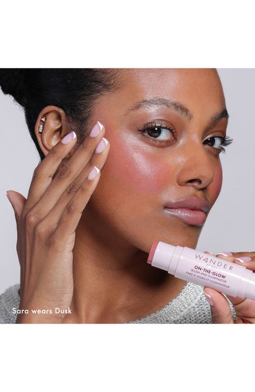Wander Beauty On-the-glow Blush & Illuminator In Dusk/nude Glow