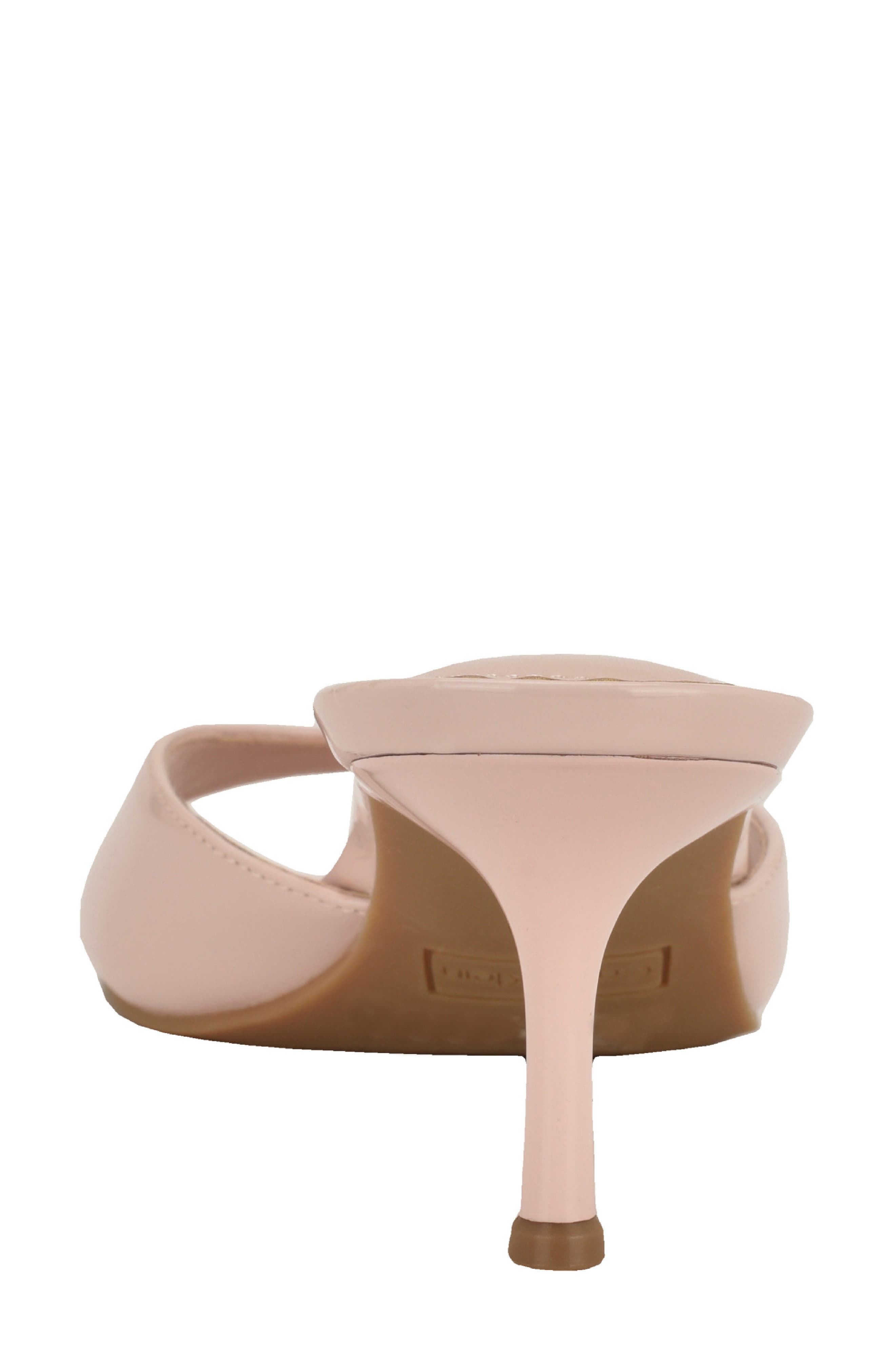 Vixie Slide Sandal, Alternate, color, LIGHT PINK PATENT