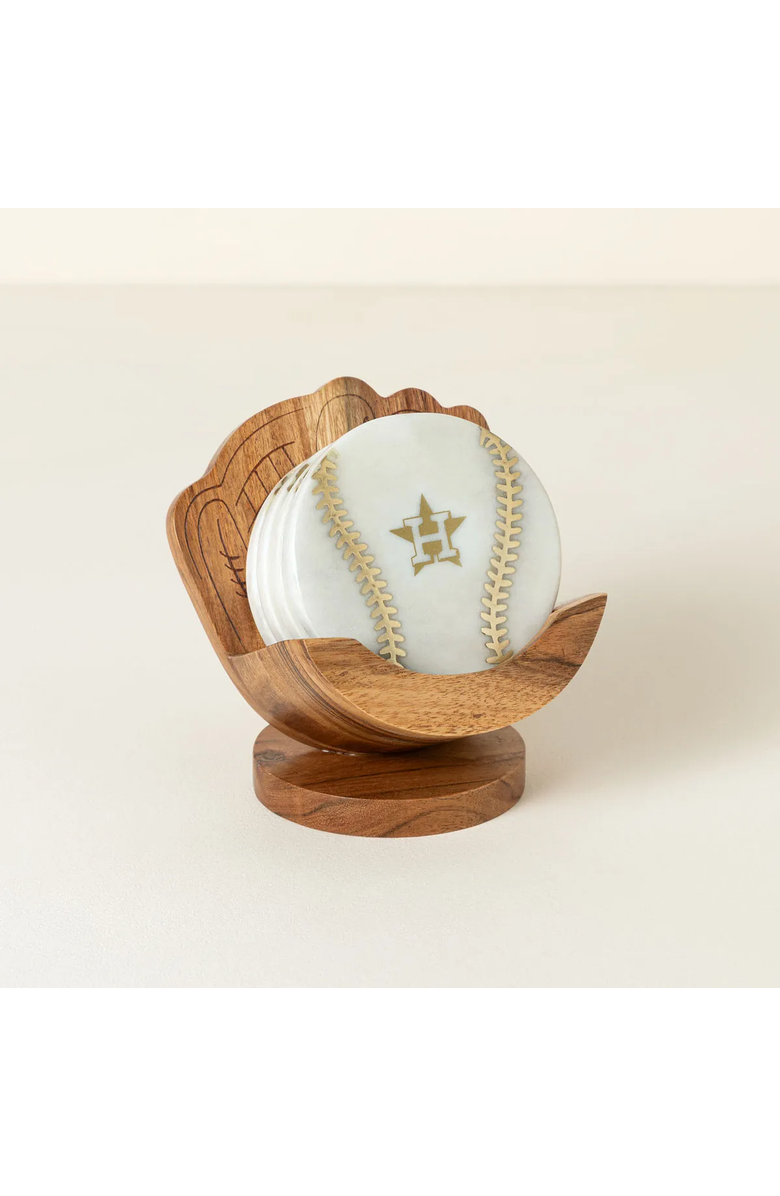 Uncommon Goods MLB Perfect Catch Coaster Set, Main, color, Houston Astros