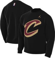Jordan Brand Men's Jordan Brand Black Cleveland Cavaliers Statement Edition Sweatshirt