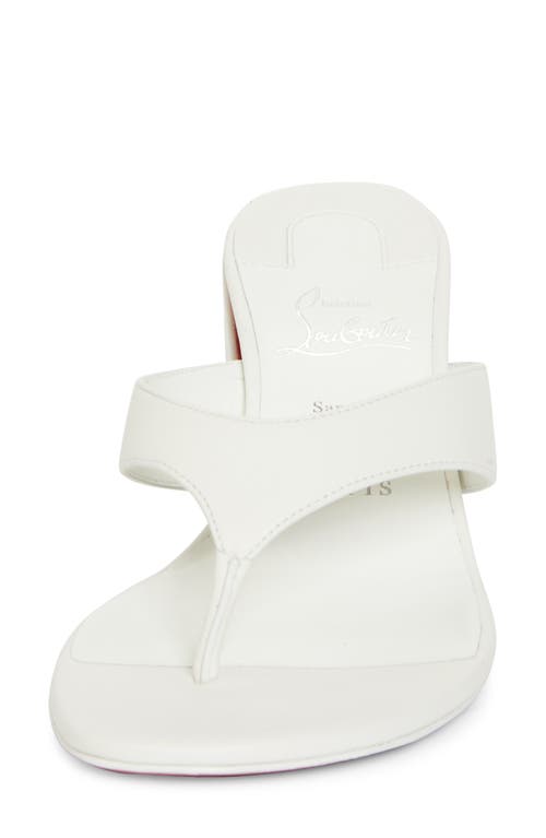 Christian Louboutin Janetonga 55mm Leather Thong Sandals