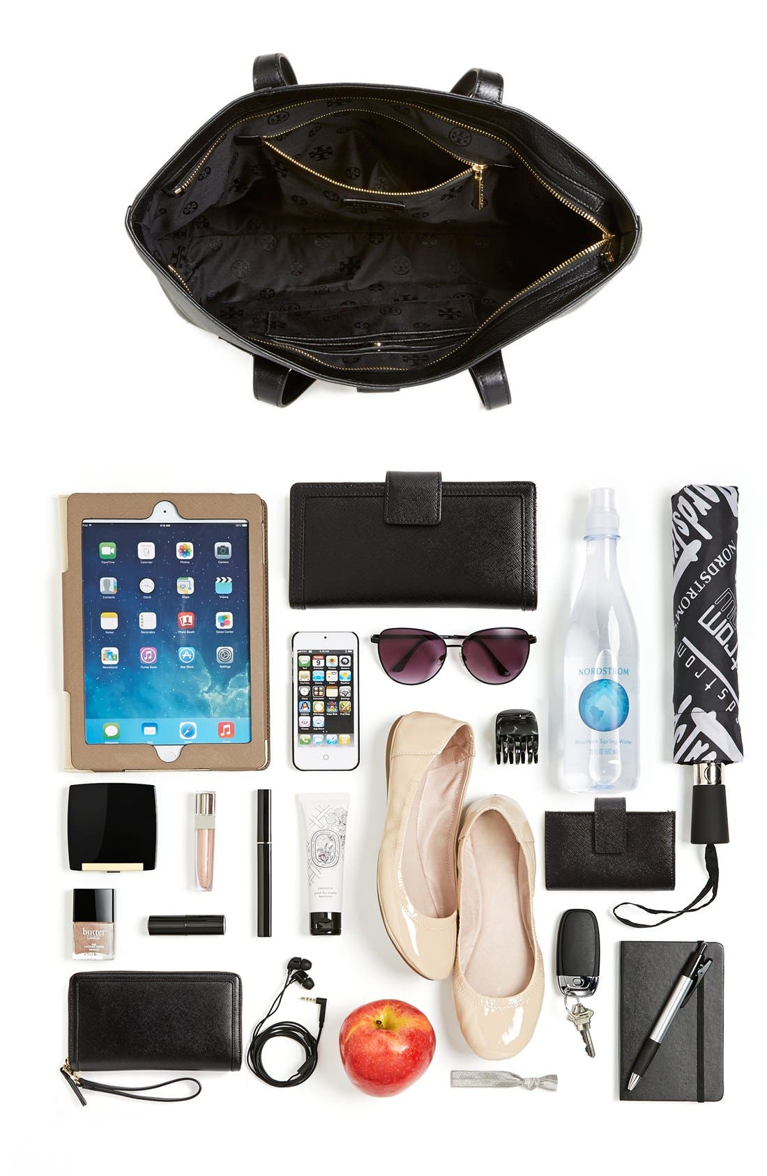 Tory Burch 'Plaque' Tote, Alternate, color, 