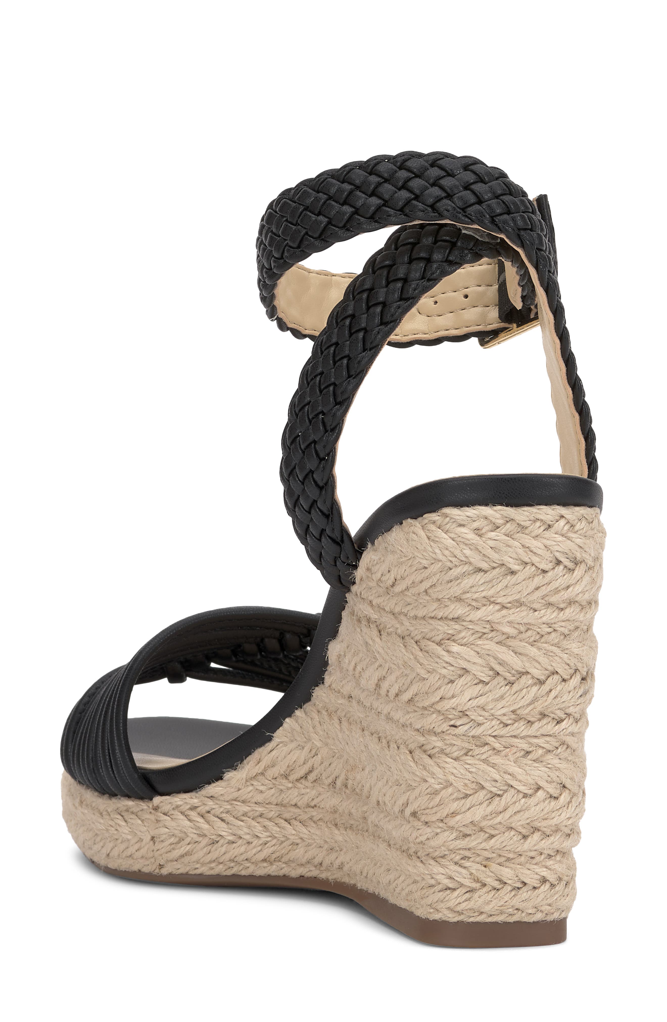 Jessica Simpson Talise Ankle Strap Espadrille Platform Wedge Sandal, Alternate, color, 