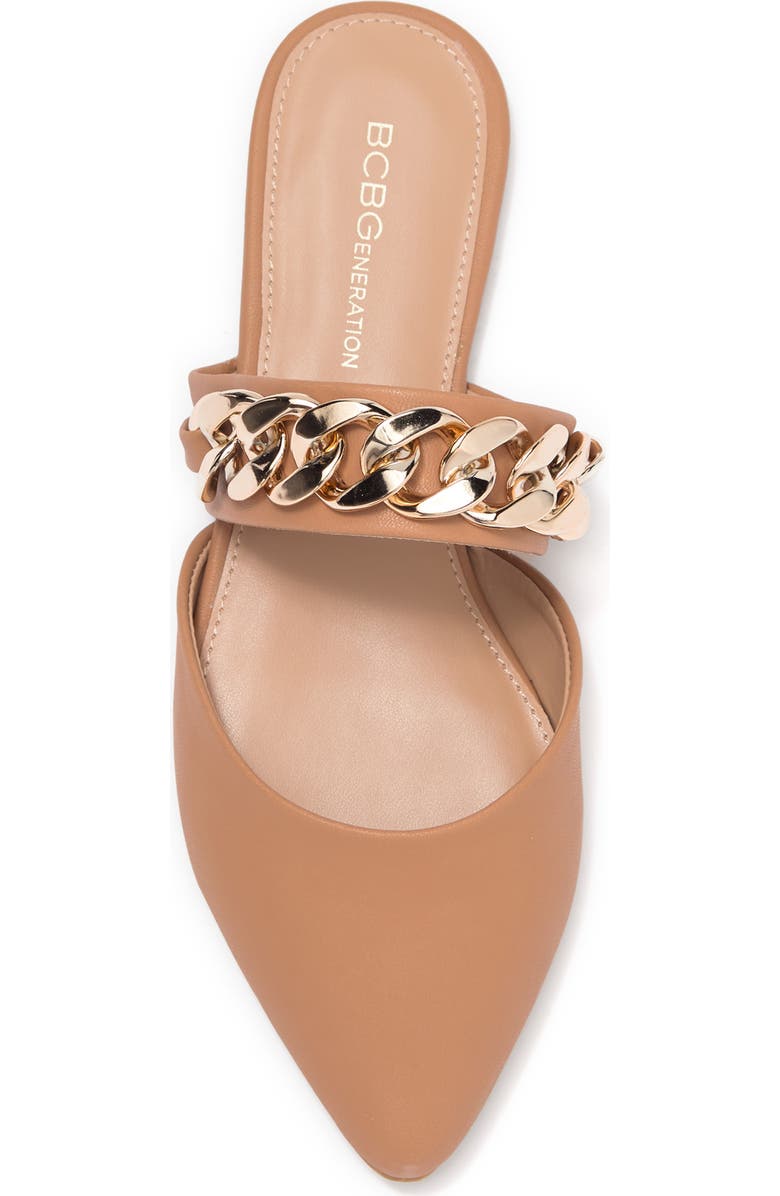 BCBGeneration Ester Chain Link Mule, Alternate, color,