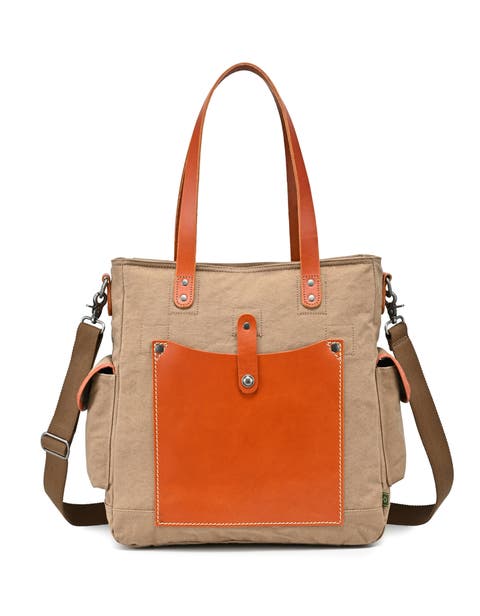 Super Horse Studded Canvas Convertible Tote