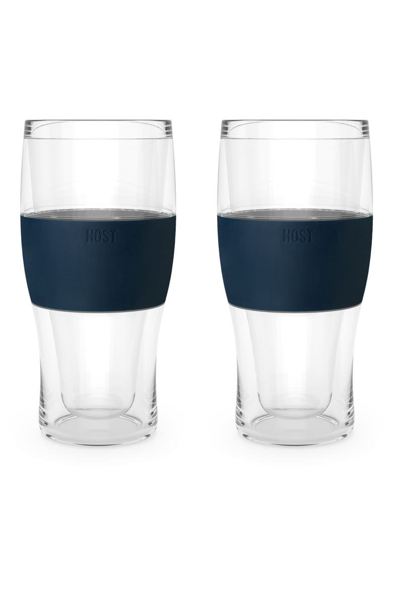 Beer FREEZE Cooling Cup Set of 2, Alternate, color, Varsity Blue