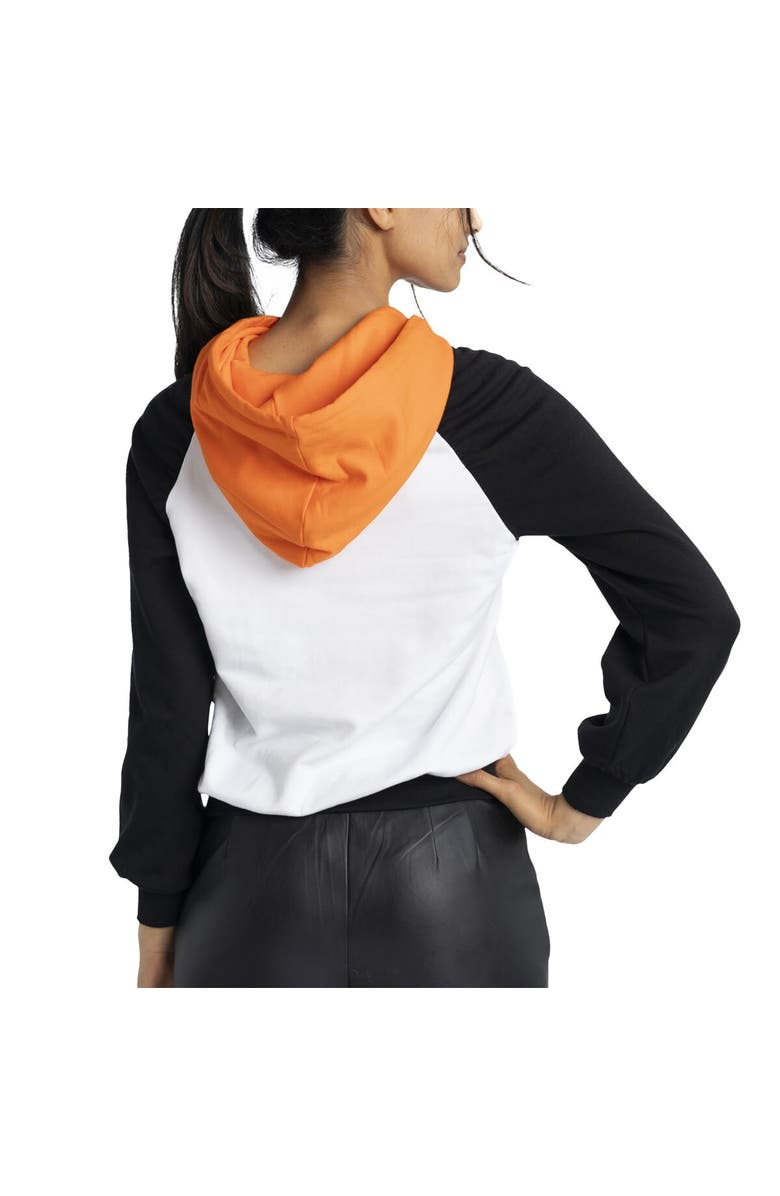 LUSSO Women's Lusso White San Francisco Giants Marlowe Tri-Blend Raglan Pullover Hoodie, Alternate, color, White