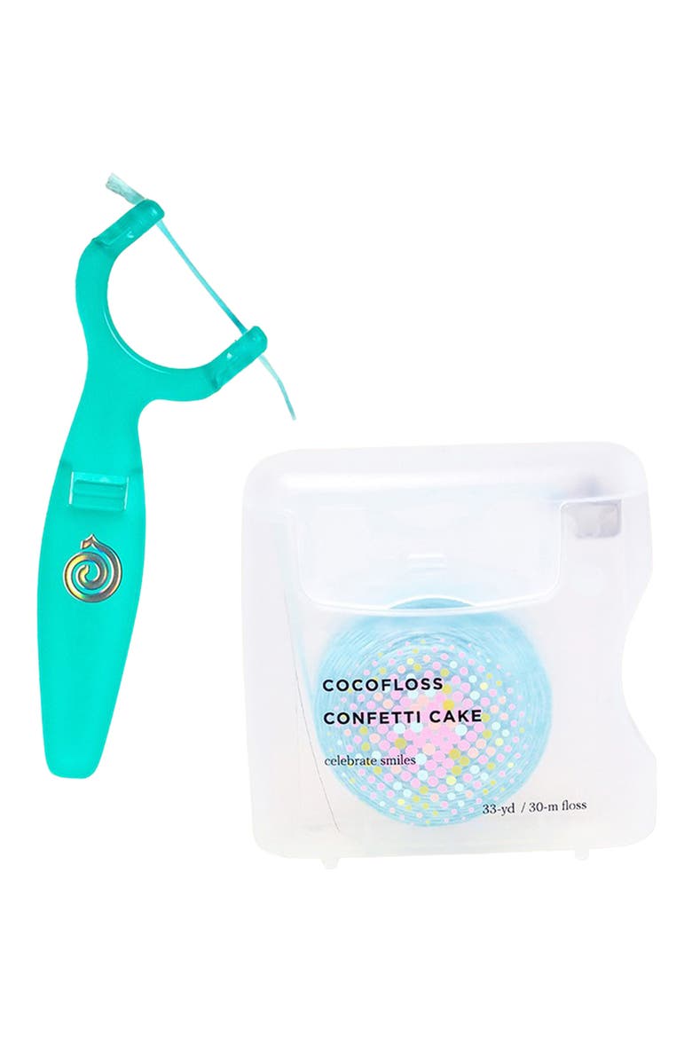 Kids' Reusable Reflosser Set, Alternate, color, CONFETTI CAKE