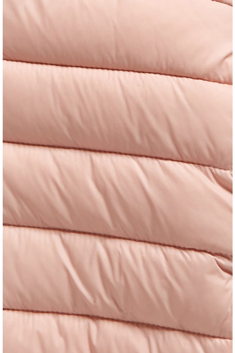 Kids' Leci Quilted Hooded Jacket, Alternate, color, BLUSH PINK