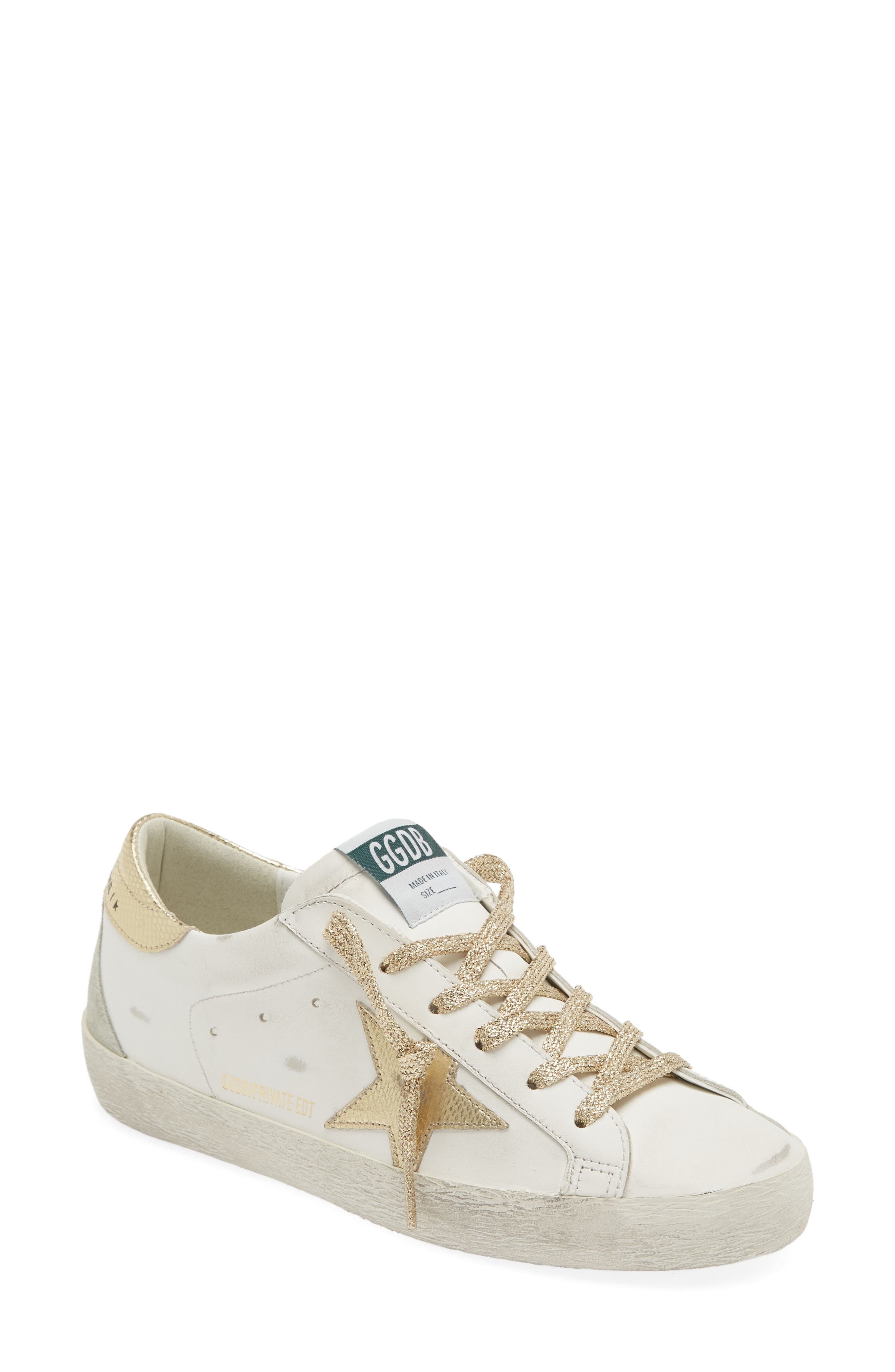 Golden Goose Super-Star Low Top Sneaker, Main, color, 