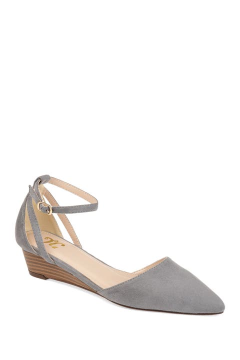 JOURNEE Arkie Sliver Wedge Pump (Women)