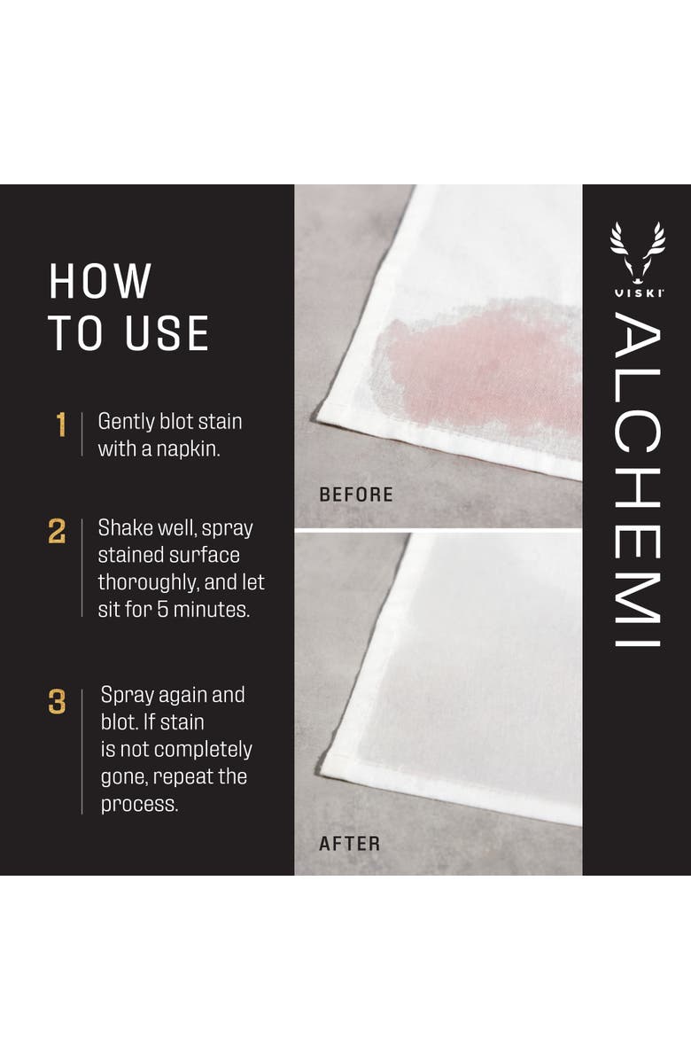 Viski Alchemi Wine Stain Remover, Alternate, color, Black- 4Oz