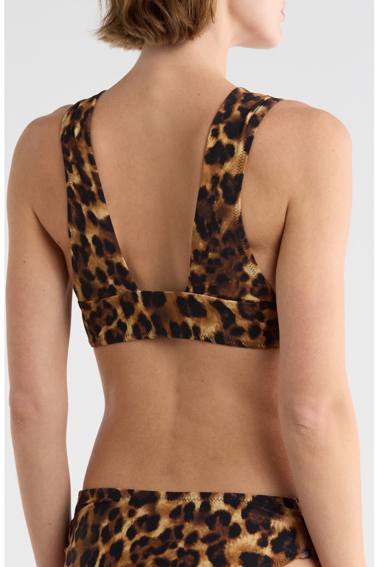 Olivia Plunge Bikini Top, Alternate, color, MULTI