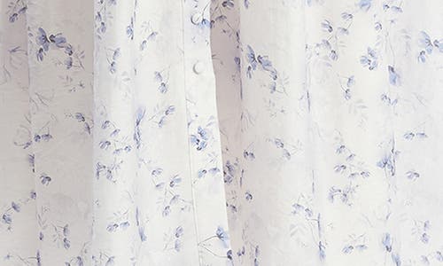 Bardot Malea Floral Print Corset Bodice Midi Dress In Blue Floral