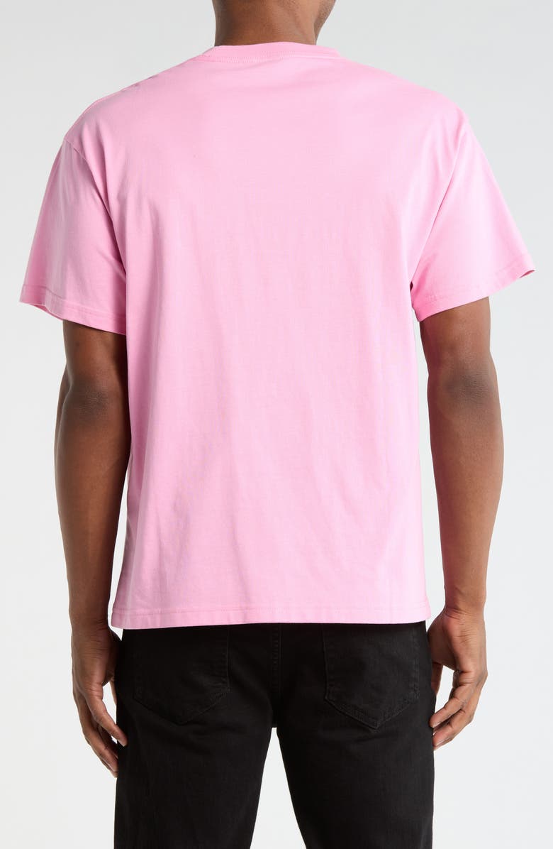 PLEASURES Forget Cotton Graphic T-Shirt, Alternate, color, Pink