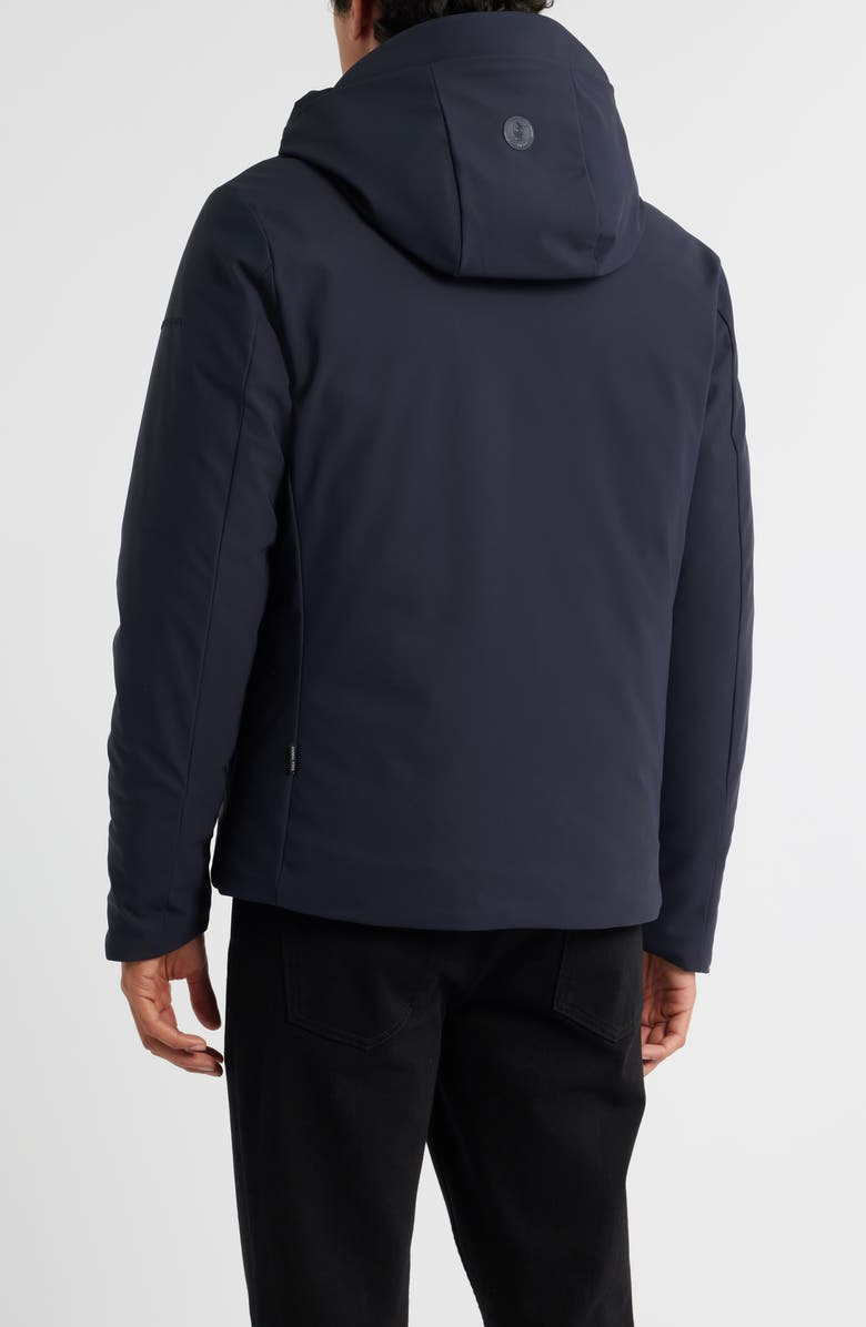 Save The Duck Sabal Water Resistant Hooded Jacket, Alternate, color, Blue Black