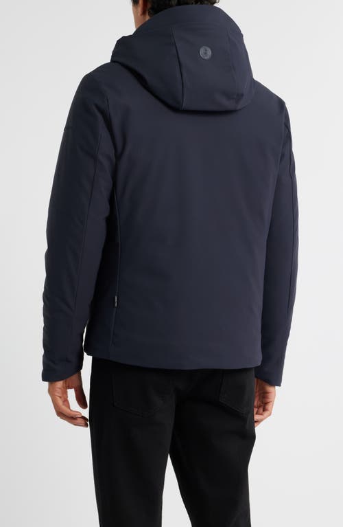 Save The Duck Sabal Water Resistant Hooded Jacket In Blue