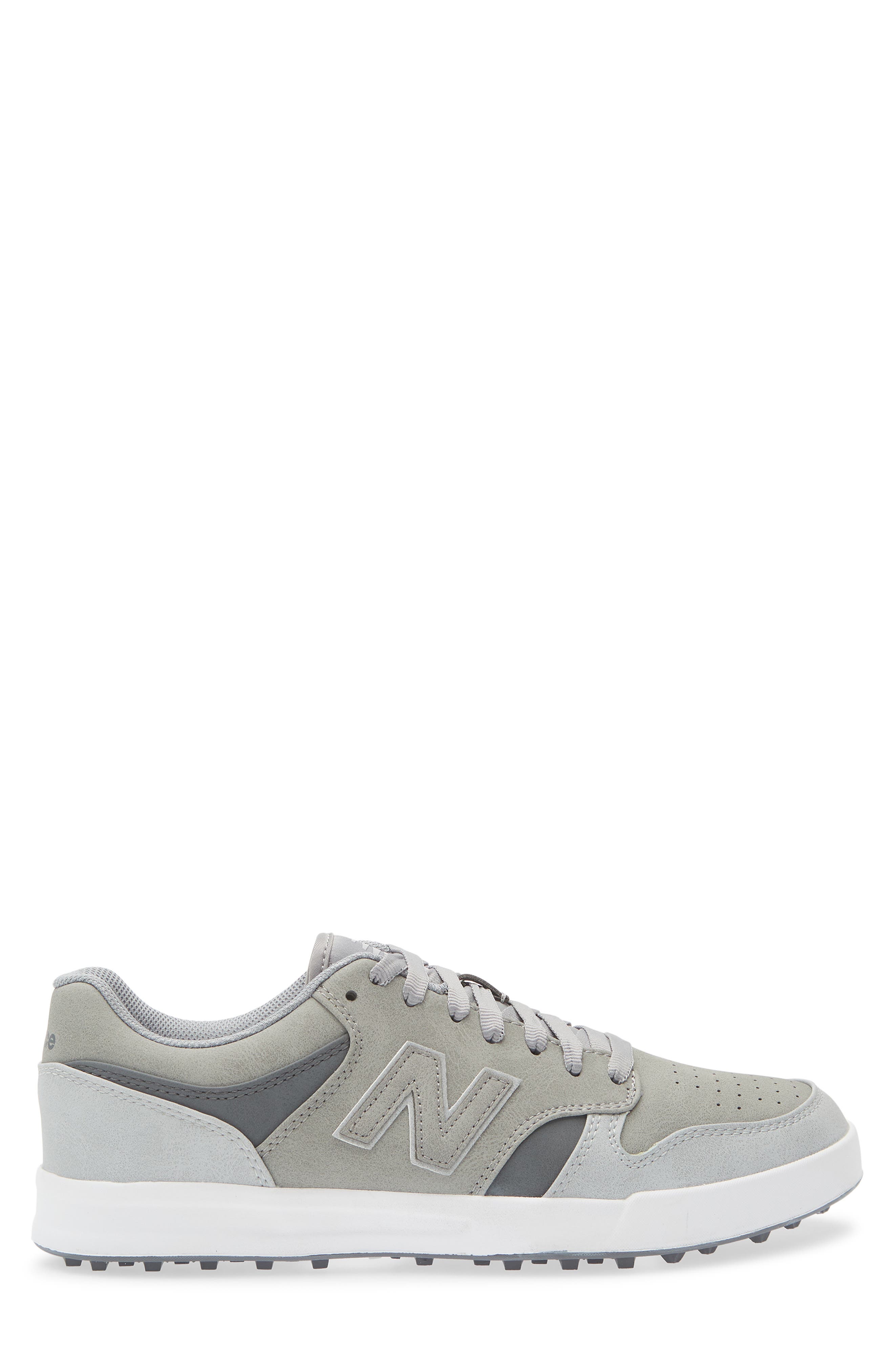 New Balance 480 Golf SL Waterproof Spikeless Golf Shoe, Alternate, color, Grey