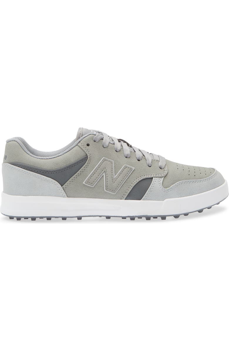 New Balance 480 Golf SL Waterproof Spikeless Golf Shoe, Alternate, color, Grey