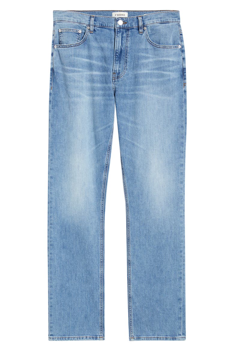 Modern Straight Leg Jeans, Alternate, color, PENINSULA