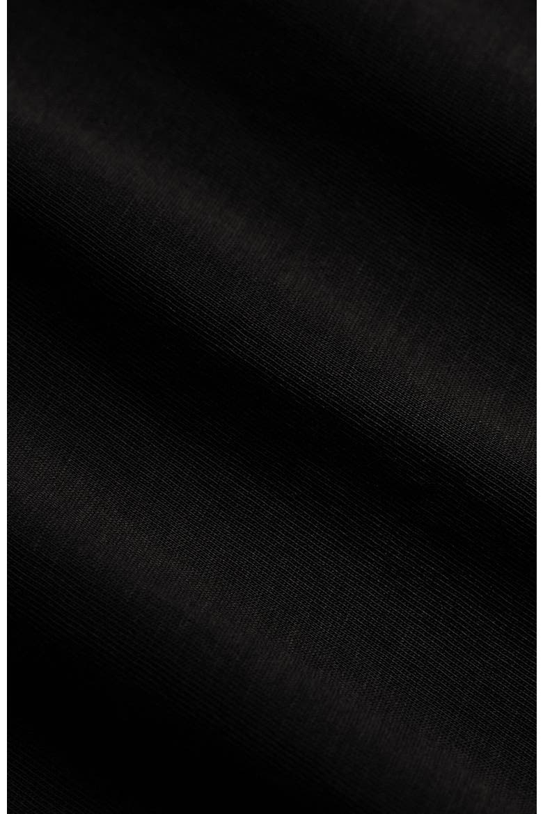 Organic Cotton Softspun Essential Crewneck Tee, Alternate, color, Black